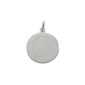 Vintage Sterling Silver 925 Riverview Health Charm Pendant